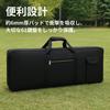 YourKit Keyboard Case, 61-Key Electronic Keyboard, Soft Case, Lightweight, Waterproof, Keyboard Storage Bag, 3-Way, Backpack, Shoulder Bag, or Handbag