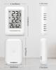 ORIA Outdoor Thermometer Wireless Indoor Hygrometer Digital Room Thermometer with 2 Sensors for Office Home