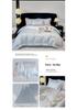 Butterfly Dance Luxury Cotton Embroidered 4-Piece Bedding Set - Light Luxury Collection