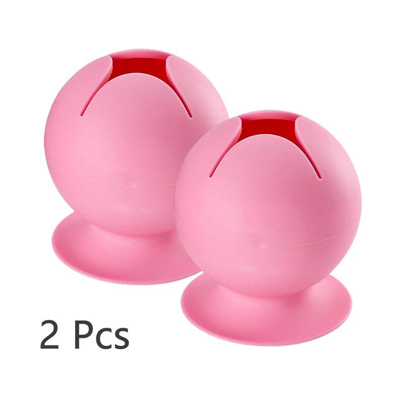 

2 шт. Виниловый сборщик обрезков для прополки с присоской, мягкий силиконовый, цветной, для поделок, держатель для мелочей, коробка для хранения, прочные товары для дома Medium