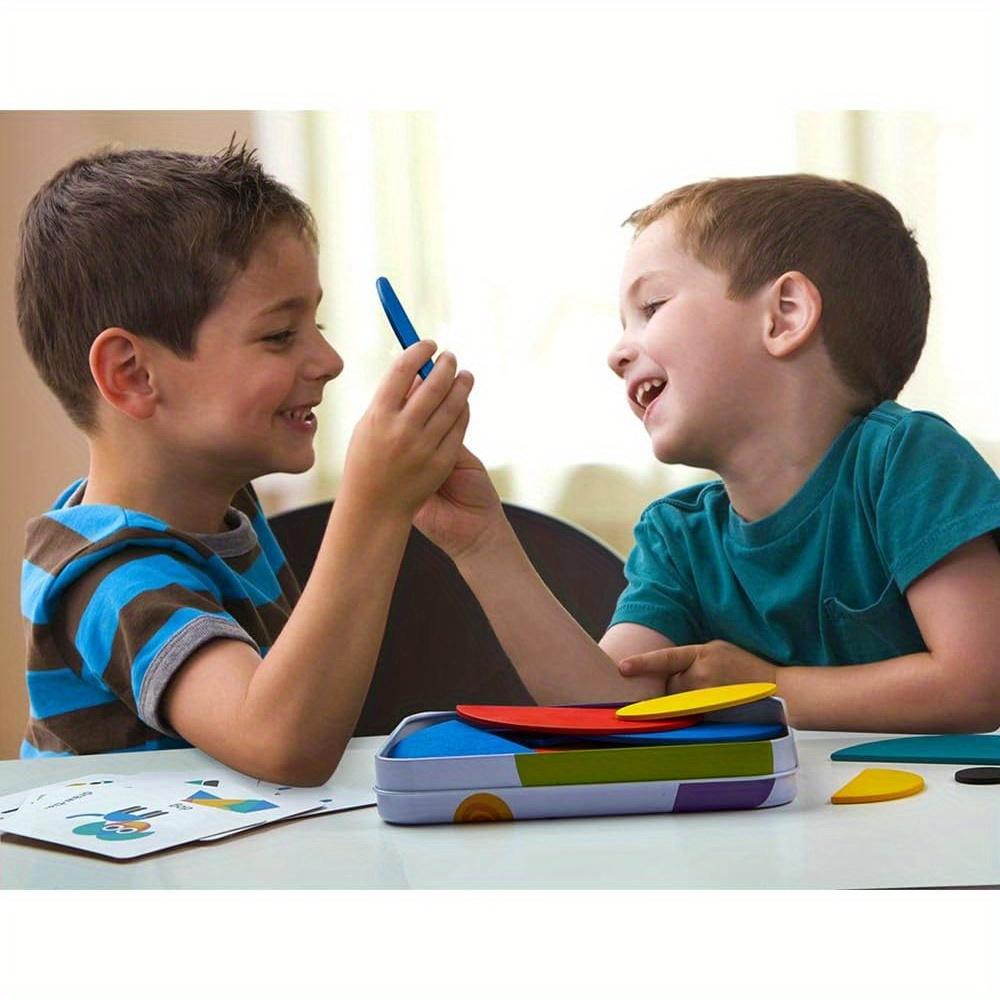Educational Wooden Puzzle Set for Kids 3-4-5 Years Preschool Developmental Toy,Travel Game Board,Brain Teaser Activity,Christmas Halloween Gift
