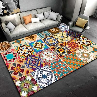 Paisley Carpet Geometric Vortex Rug Classic Floral Mat Modern Minimalist Living Room Mat Home Decoration Floor Rug Bedroom Decor