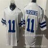 NFL Cowboys Mens Rugby Jersey 11 Parsons 7 88 15 Embroidered Football Shirt