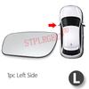 Für Mercedes-Benz E-Klasse W211 S211 2006-2009 Links Rechts Tür Seitenflügel Spiegelglas Beheizt Klar Rückansicht Rückspiegel LH RH