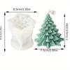 Christmas Silicone Mold DIY Pine Scented Candle Mold Cross-border Christmas Series Home Decoration