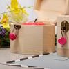 10pcs Vintage Heart Shape Padlock Romantic Diary Padlocks Plastic Mini Padlock  Luggage Box