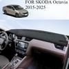 FOR SKODA Octavia 2007-2014 2015-2025 Car Dash Mat Dashmat Dashboard Mat Cover Sun Shade Dash Board Cover Carpet Accessories