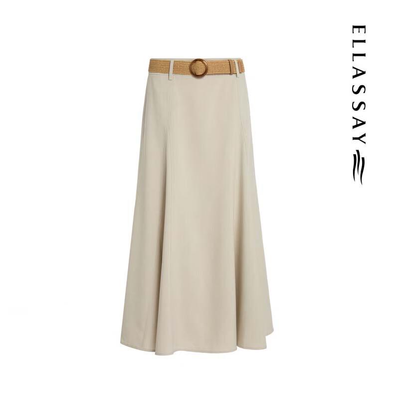 ELLASSAY Elegant Romantic Mid-length Skirt EWB362Q00800