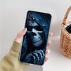 Phone Case For Samsung A15 A13 A35 A55 A51 A71 A41 A31 A21S A03S A05 A17 A23 A25 A33 A53 A73 5G A07 4G Cover Grim Reaper Skull
