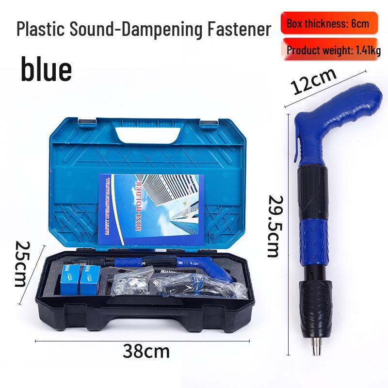 

Компактный ручной пороховой потолочный гвоздезабивной пистолет для монтажа синий