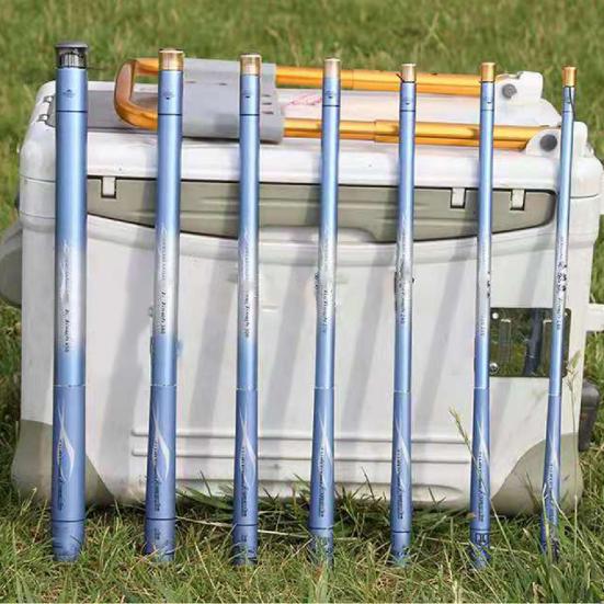 Carbon Ultra-Kurze Einziehbare Tragbare Meeresangelrute Handtasche Angelrute