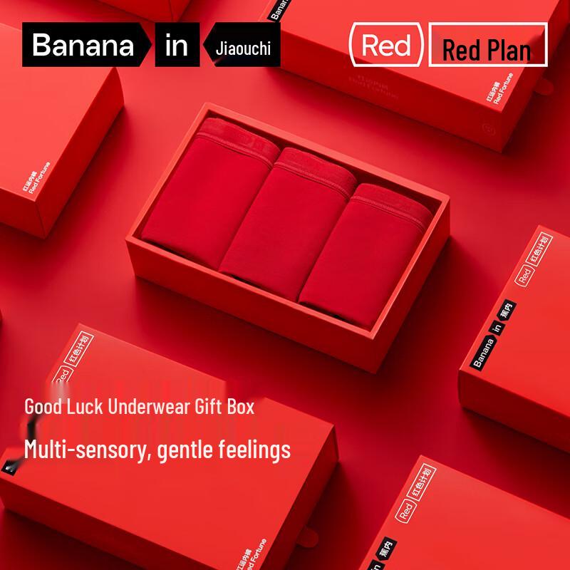 Bananain 5-Series Women's 7A Antibacterial Modal Mid-Waist Briefs 3-Pack