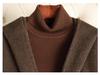 2024 Autumn/Winter High-End Double-Sided Wool Hooded Cape - Small Size