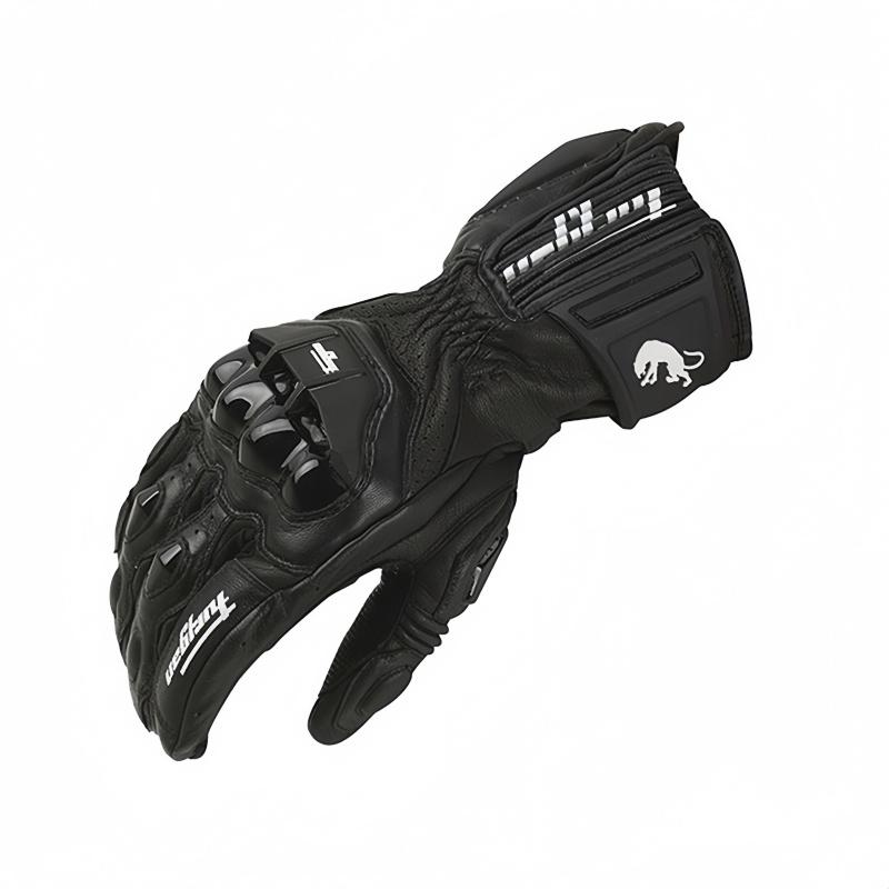 Motorcycle Gloves Afs6  Afs18 Security Protection Windproof Motocross Mittens Touch Screen Men's Leather Motorbike Glove