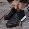 Chekich Men Footwear Boots Black Mixed Colors Faux Leather Lace Up Spring and Autumn Casual Trendy High Top Skateboard Fashion New Arrival CH057