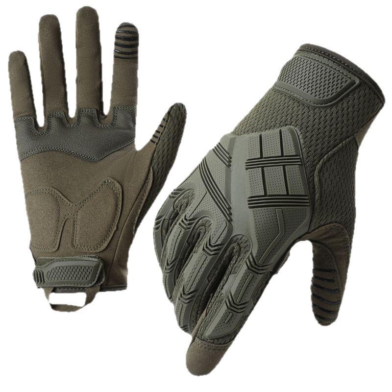 Tactical Cycling Gloves Men Touchscreen Compatible Anti-Slip Durable Outdoor Sports Riding Z351