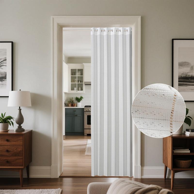 Door Curtain Princess Wind Dream Screen Curtain Balcony Living Room Study Dining Room White Window Screen Door Curtain Partition
