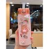 Large Capacity Thermos Cup Primary School Girls Water Cup with Straw Good-looking Maternity Cute Portable Children Cup