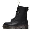 Dr. Martens 1490 Bőr Kerek Orr Fűzős Rövid Csizma Unisex csizma Fekete 27841001