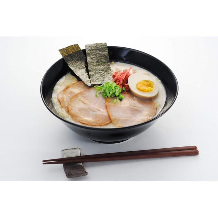Yamago Pottery Mino-yaki Takumi Kuroyu Ramen Bowl 3-Piece Set Black Approx. 7.6" X 2.9