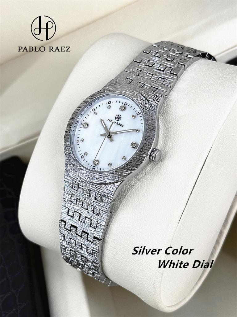 New women's gold bracelet watch business with fashionable temperament light luxury waterproof Ladies quartz chain clock watches