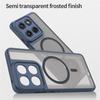 For Motorola Edge 70 Case Hard Matte Acrylic For MagSafe Magnetic Translucent Phone Cover For Moto Edge70 X70 Air Shell Bumper