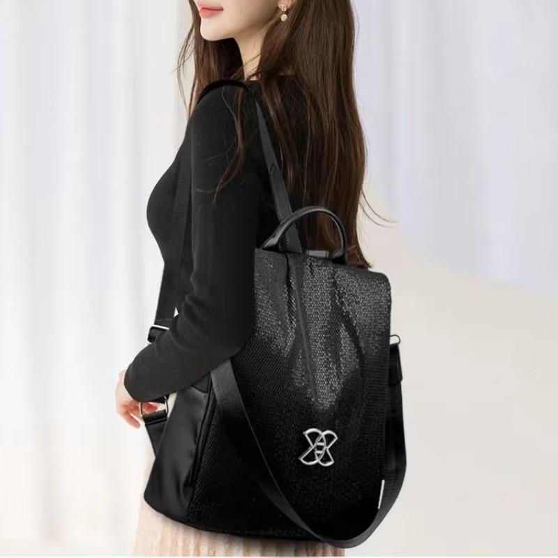 Women's Anti Theft Backpack With Large Capacity Multifunction Shoulder Strap Casual Daypacks For Travel Work