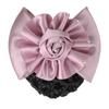 Lovely Korean Style Headdress Spring Clip Girl Bun Cover Snood Women Hair Net Ponytail Holder