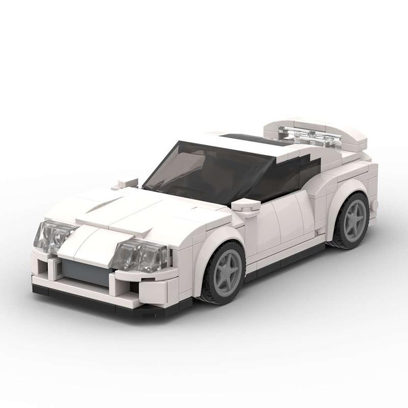 Buildmoc Technical Car Sportscar Skyline Camper Van Model MOC Set Building Blocks Kits Toys for Children Kids Gifts Car Bricks