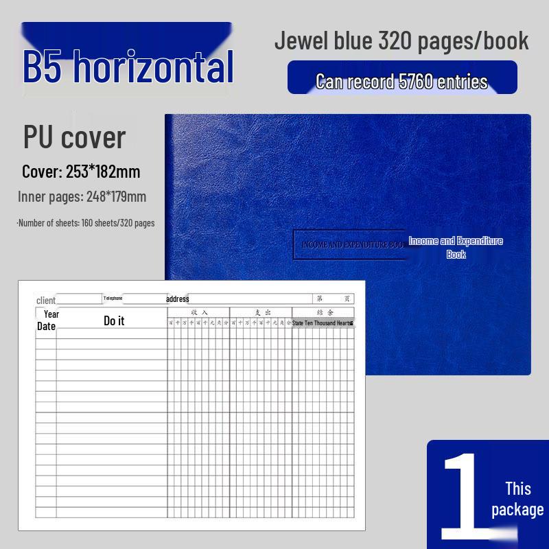 Subsidiary Ledger: Income & Expenditure Accounting Book for Business