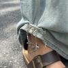 Tassel Jeans Ankle Chain Beach Women Chain Anklet Stainless Steel Twist Chain Link Ankle Summer Foot Bracelet Wholesale Jewelry