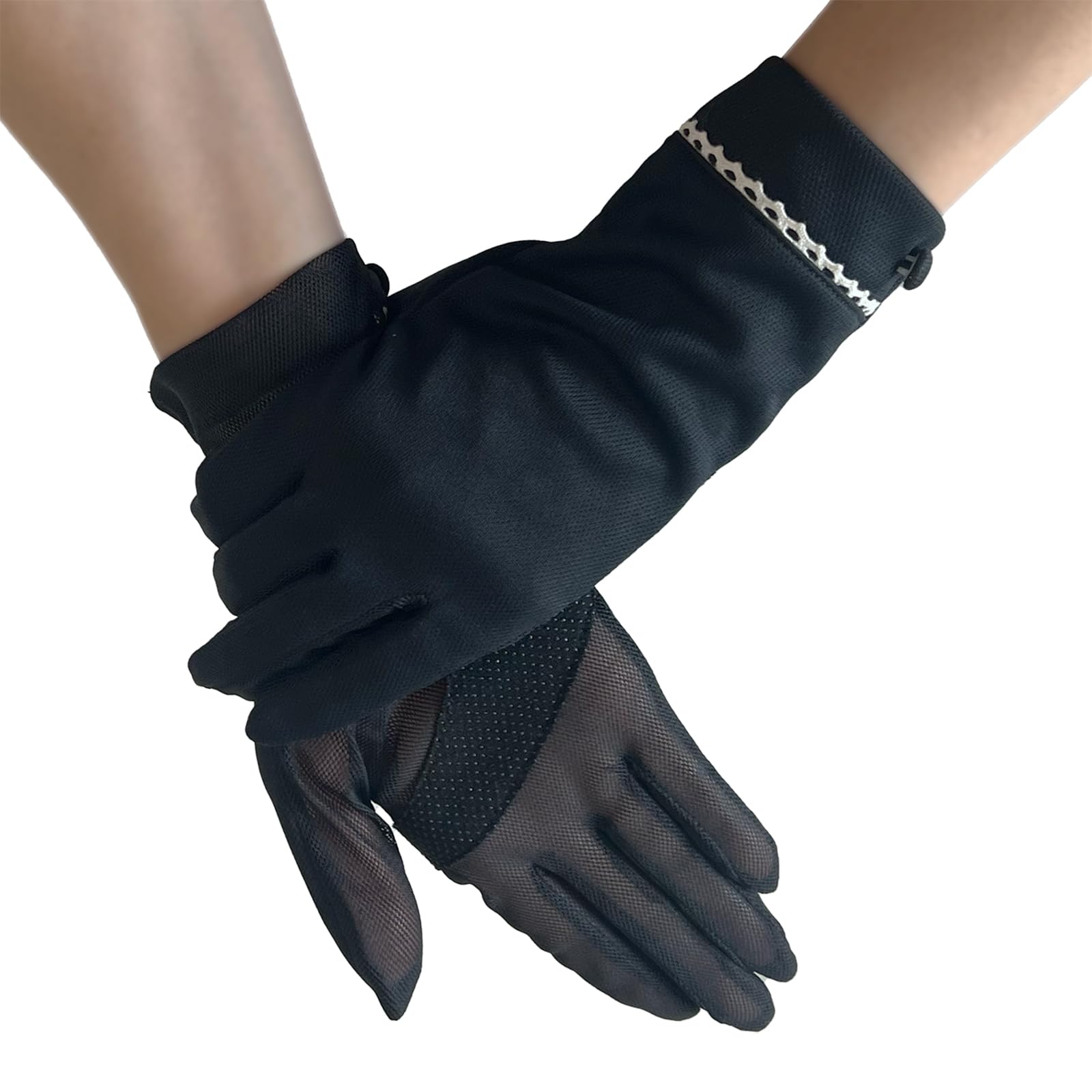 

UV arm UV UV summer cool to the [TRAX SHOP] gloves, short, fingered, covers, women s, protection, protection, use, touch, sweat-wicking, quick-drying