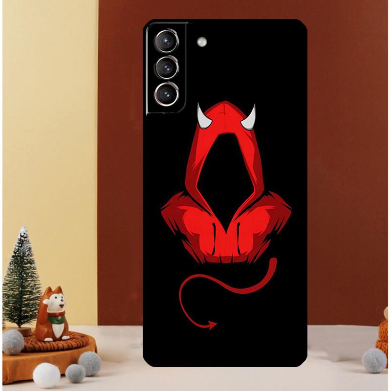 Devil Bad Boy Anime Case For Samsung Galaxy S25 S26 Ultra S20 S21 S22 S23 S24 Ultra S10 Plus S25 FE Cover Funda