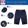 Herren Baumwolle Sommer Freizeit Strick Sportshorts - Leicht, Elastisch, Große Größen verfügbar