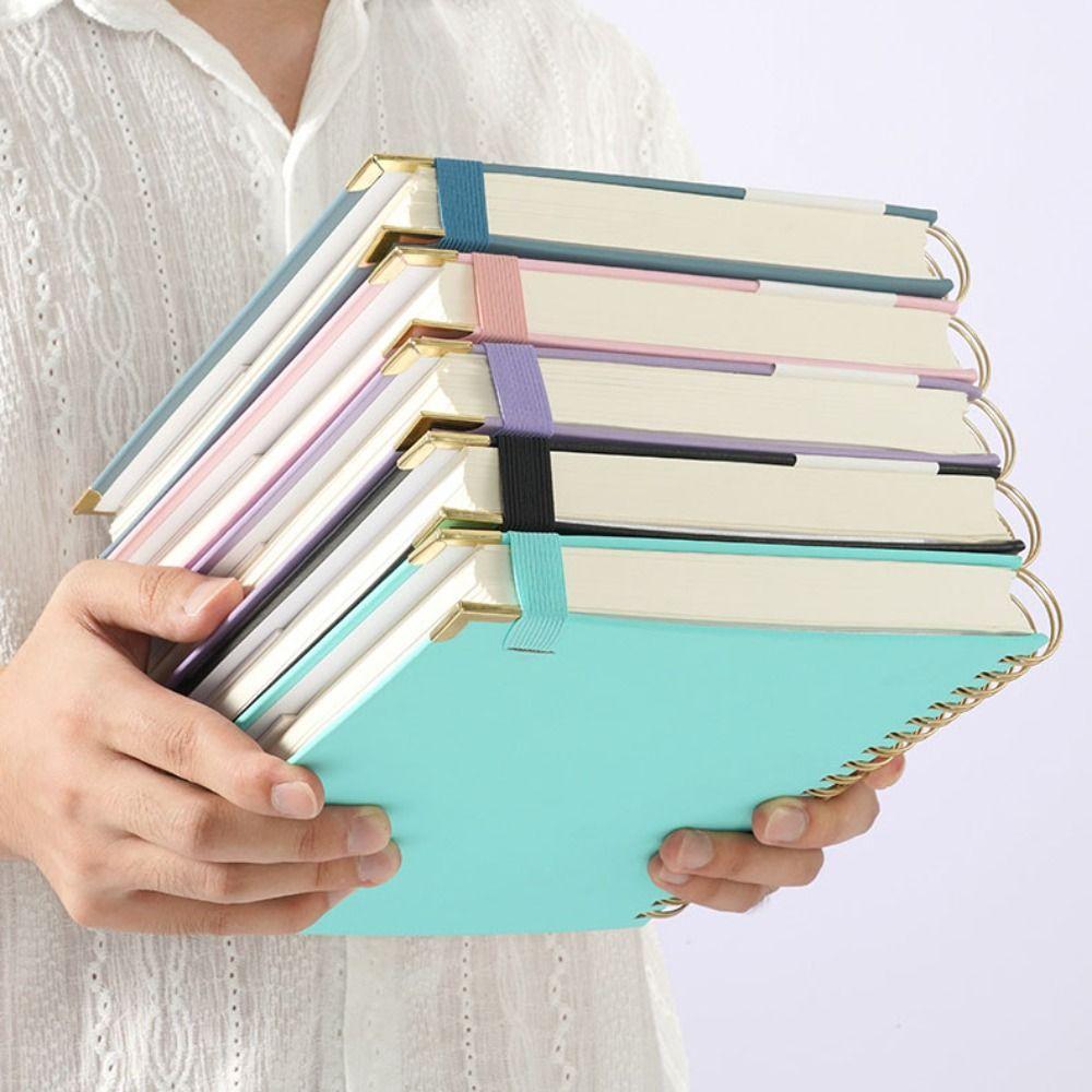 A4/B5 Schedules Notebooks Horizontal Line Diary Notepad Creative Coil Notebook  Office
