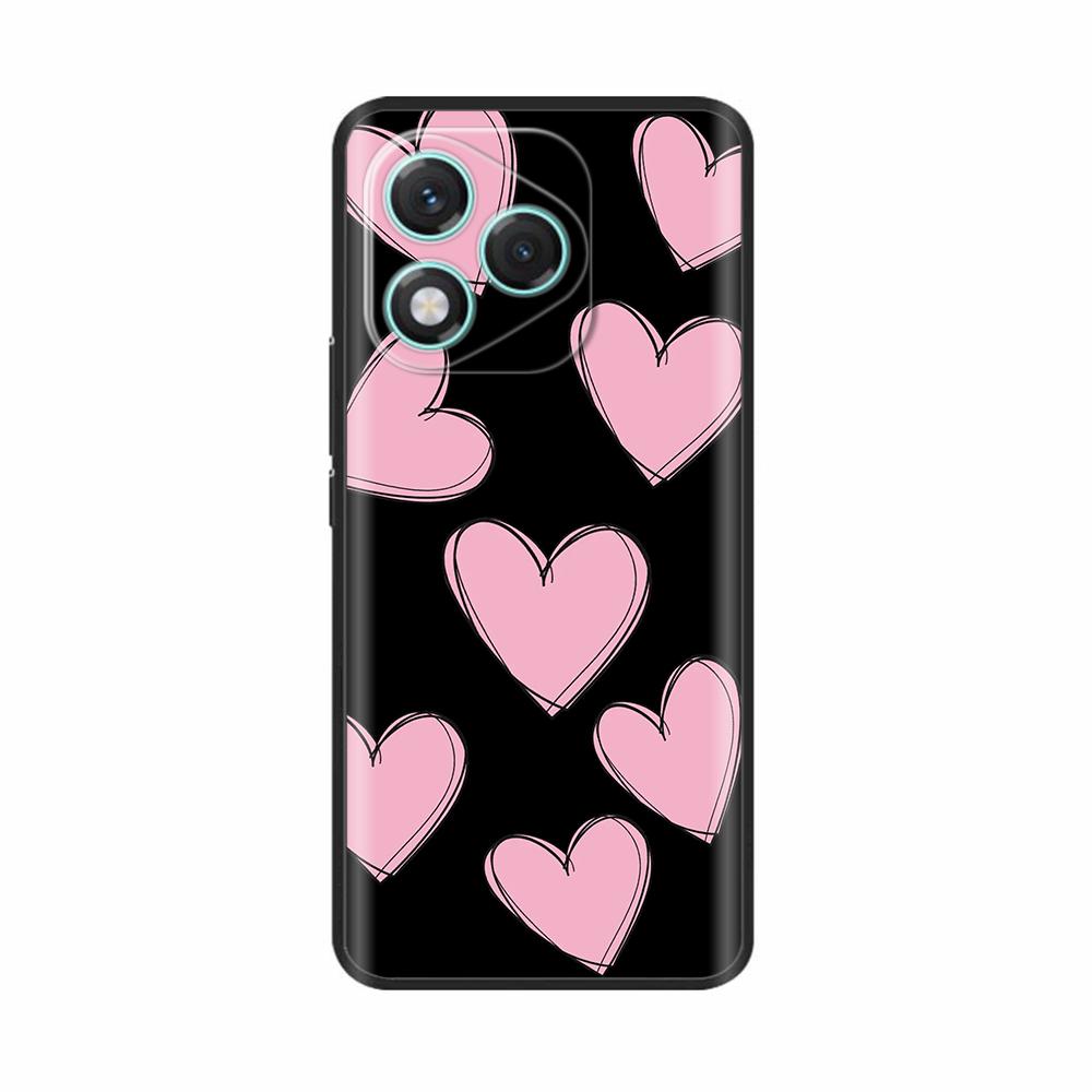 Honor 400 Lite Hülle, Luxus-Handyhülle für Honor 400 Lite, Stoßfeste Schutzhülle aus weichem Silikon, Rückseite
