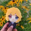 Cute CountryHumans Plush 10cm USA Canada Chibi Cotton Dolls with National Flag Designs Keychain Pendant Country Humans Fans Collectible Birthday Gift