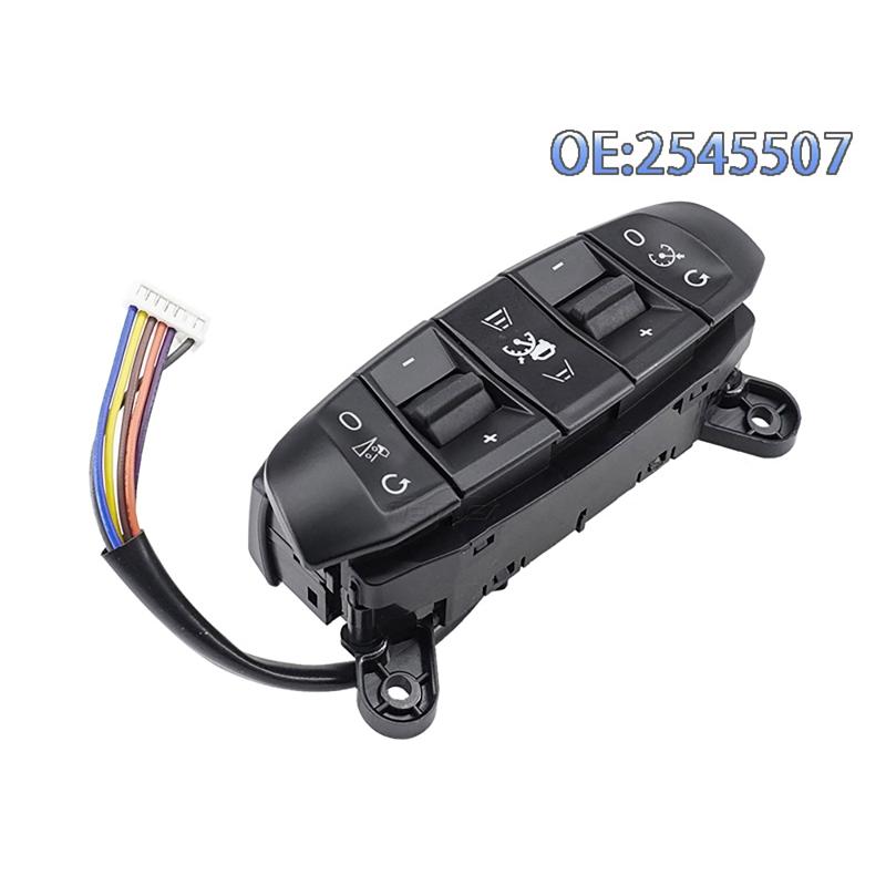 Steering Wheel Button Speed Module Cruise Control Button Combination Switch 2545507 For Scania Truck Sparts