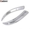 For Volkswagen For VW Tiguan 2013 2014 2015 Chrome Rear Fog Light Lamp Cover Trim Tail Foglight Bezel Trims Car Accessories