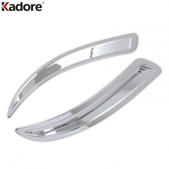 For Volkswagen For VW Tiguan 2013 2014 2015 Chrome Rear Fog Light Lamp Cover Trim Tail Foglight Bezel Trims Car Accessories