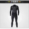 Manufacturer 3mm Diving Suit Men's Wet One-piece Thermal Snorkel Long-sleeved Cold-proof Surfing Swimsuit