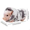 Silicone Pig Baby Piggy Doll Cute Animal Reborn Toy for Boys Girls Children