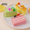 Rectangular Cake Stress Relief Toy Mousse Squeeze Soft Slow Rising Realistic Fidget for Kids Adults Office Workers Anxiety Adult Reducer