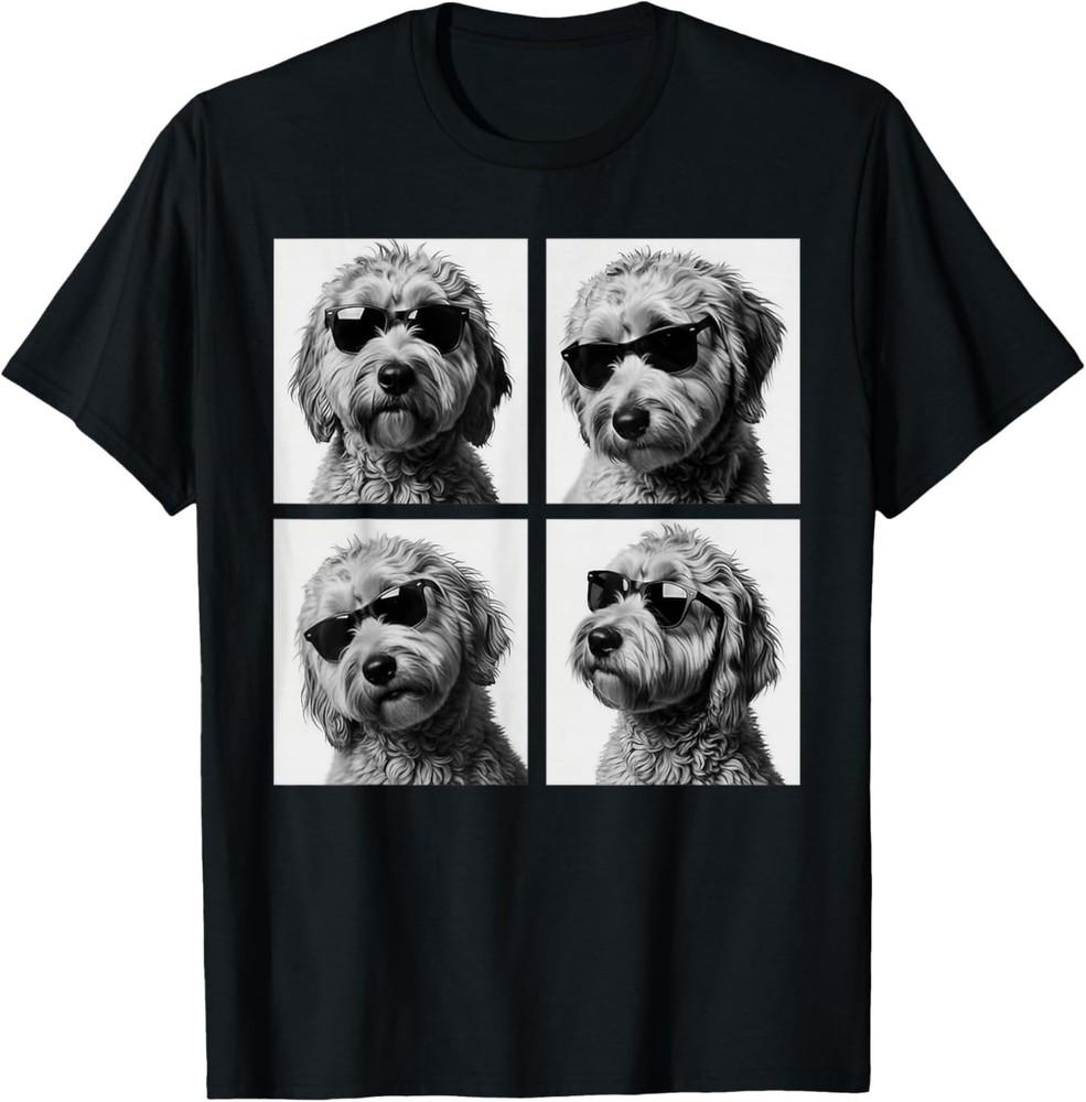 Funny Goldendoodle Meme Cute Doodle Photo Booth Unisex T‑Shirt