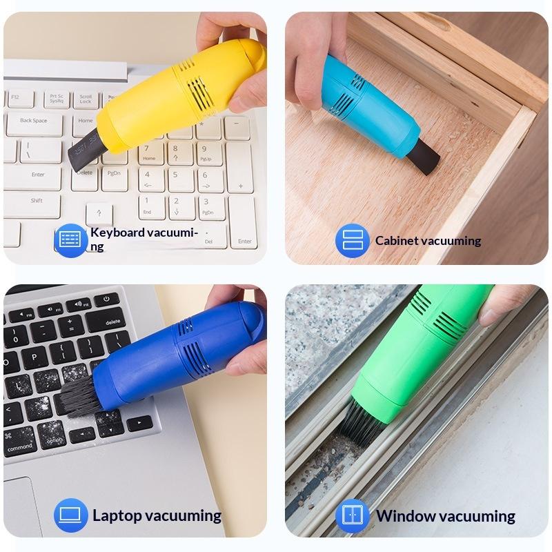 Usb Keyboard Vacuum Cleaner Computer Keyboard Vacuum Cleaner Portable Mini Handheld Pc Laptop Brush Dust Cleaning Kit