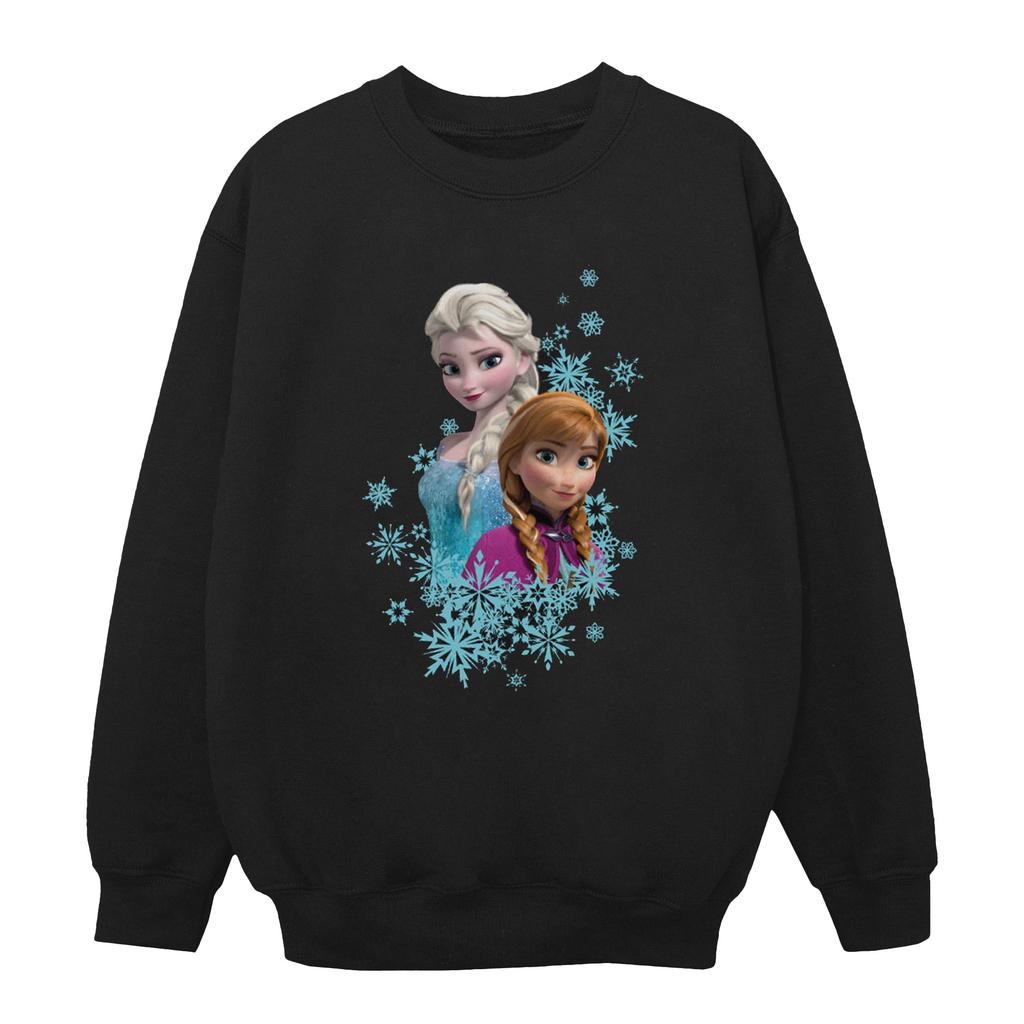 Disney Jungen-Sweatshirt „Frozen Elsa und Anna Sisters“.