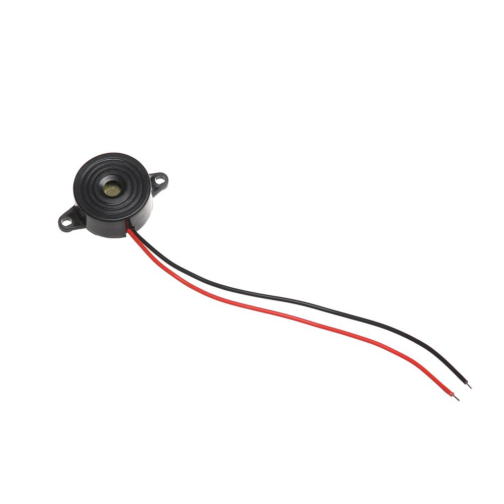 Wire Tin Plated Electronic Buzzer Alarm 10A Piezo Continuous Sound Beeper Multi-tone Claxon Horns