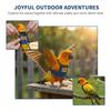 Escape Proof Parrot Harness Comfortable Training Rope for Birds Adjustable Vest Outdoor Exercise and Safety
