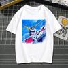 Mobile Suit Gundam Anime TShirt for Men Women Kids Classic Robot Graphic Casual Cotton Short Sleeve Streetwear Top
