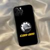 Can Am Can-am Team Phone Case for Iphone 16 15 14 13 12 11 Pro Max Xr X Xs Mini 8 Plus SE 2022 Black Soft Silicone Cover